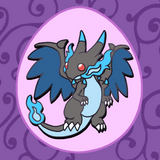 Powke Mons Red and Blue Dragon Pins - Generation I