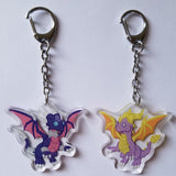 Purple Game Dragons Charms