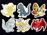 Godzilla Stickers