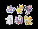 Powke Mons Generation 4-7 Stickers