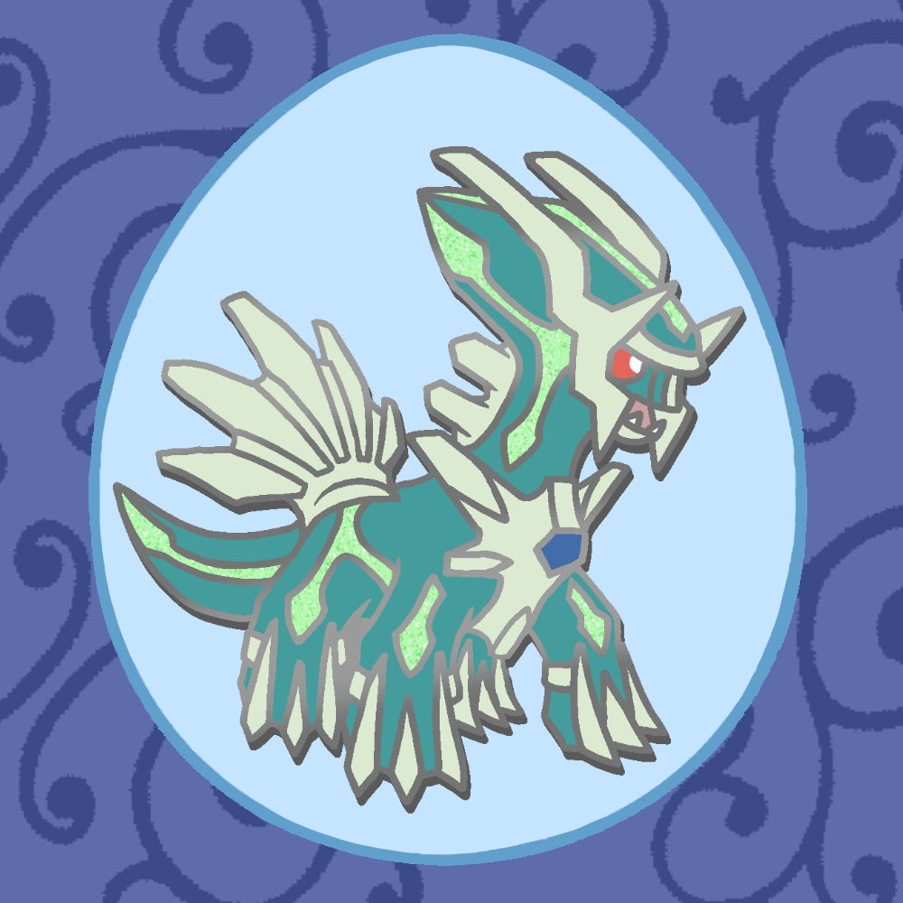 Powke Mons Diamond and Pearl Dragon Pins - Generation IV – All the Dwagons