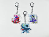 Powke Mons Scarlet and Violet Charms