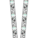 White Asian Dragon Lanyard