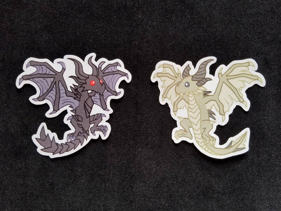 Skyrim Dragon Stickers