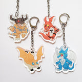 Digimon Charms