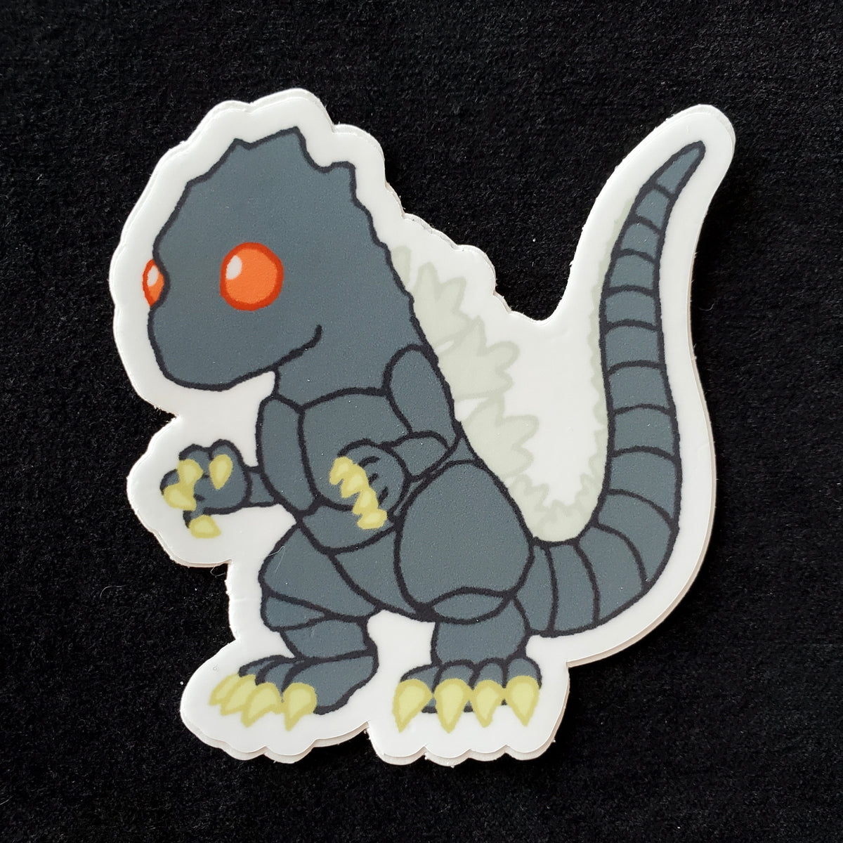 Godzilla Stickers · The Art of The Barabones · Online Store