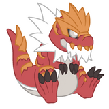 Powke Mons X and Y Dragon Stickers - Generation VI