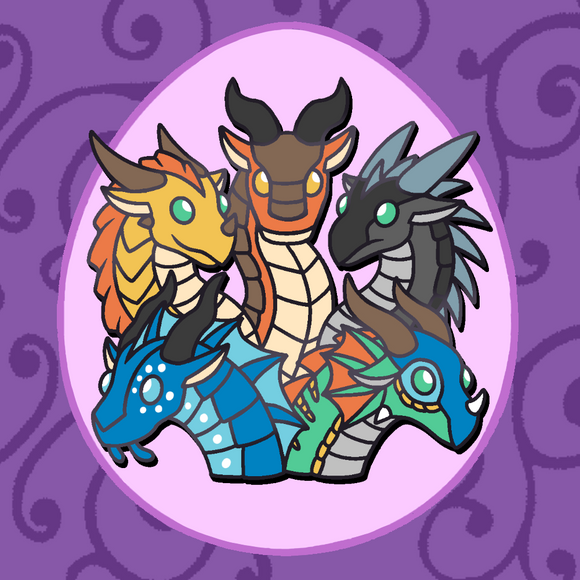PREORDER Wings of Fire Pin