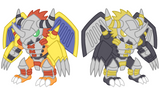 Digimon Charms