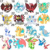 Dragon Stickers Deal 3 for 10 Dollars