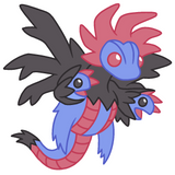 Powke Mons Black and White Dragon Stickers - Generation V