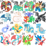 Dragon Stickers Deal 3 for 10 Dollars