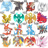 Dragon Stickers Deal 3 for 10 Dollars