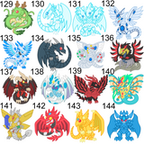 Dragon Stickers Deal 3 for 10 Dollars