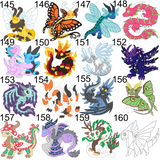 Dragon Stickers Deal 3 for 10 Dollars