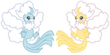 Powke Mons Ruby and Sapphire Charms - Generation III