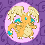 Powke Mons Red and Blue Dragon Pins - Generation I