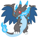 Powke Mons Red and Blue Dragon Stickers - Generation I