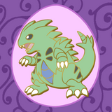 Powke Mons Silver and Gold Dragon Pins - Generation II