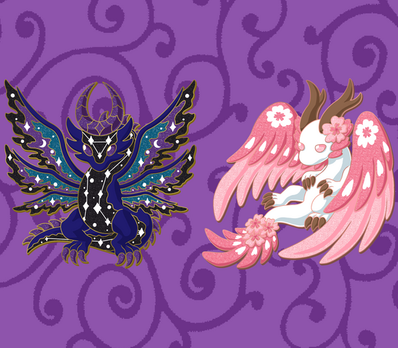 PREORDER Original Large Dwagon Pins