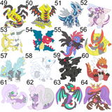 Dragon Stickers Deal 3 for 10 Dollars