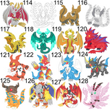 Dragon Stickers Deal 3 for 10 Dollars