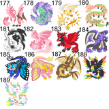 Dragon Stickers Deal 3 for 10 Dollars