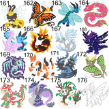 Dragon Stickers Deal 3 for 10 Dollars