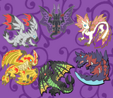 Monster Hunter Generations Pins - 4 Ultimate