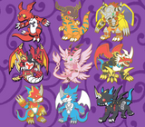 Digimon Pins