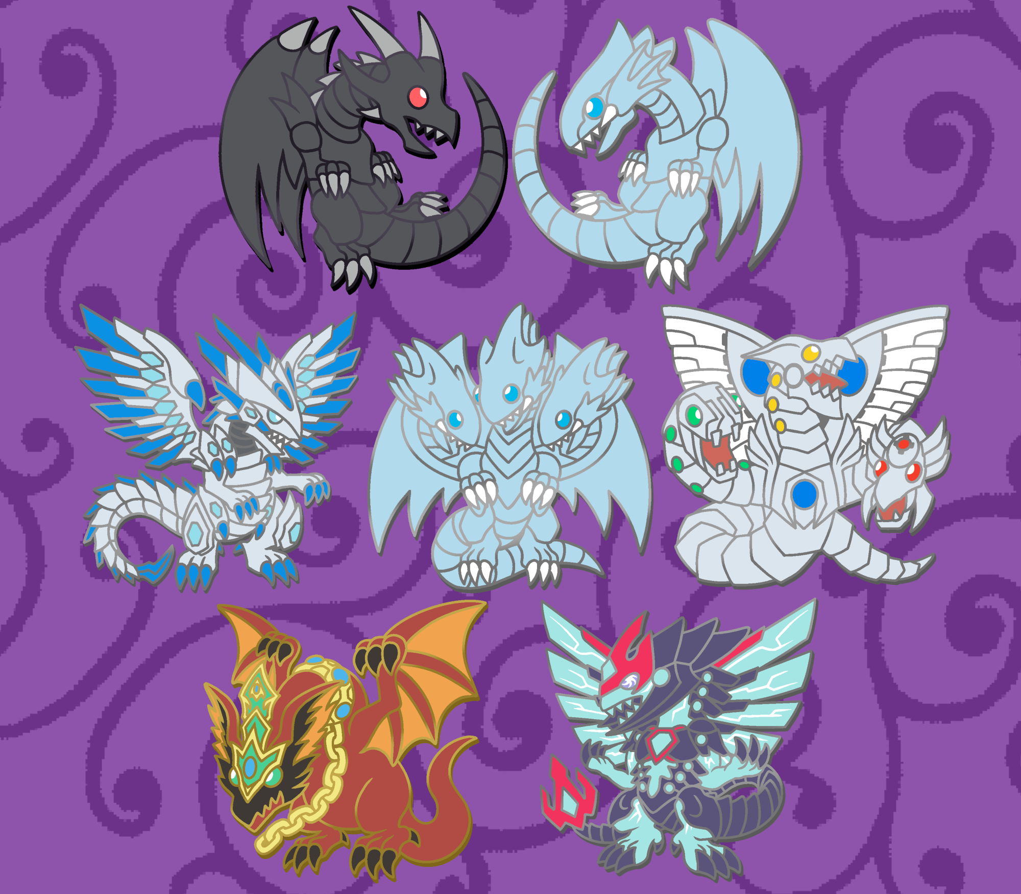 yugioh card pins Toon World Yu-Gi-Oh! Pin our newest duel monster has been summoned to the arena Yugioh Grin Studios Pin Art