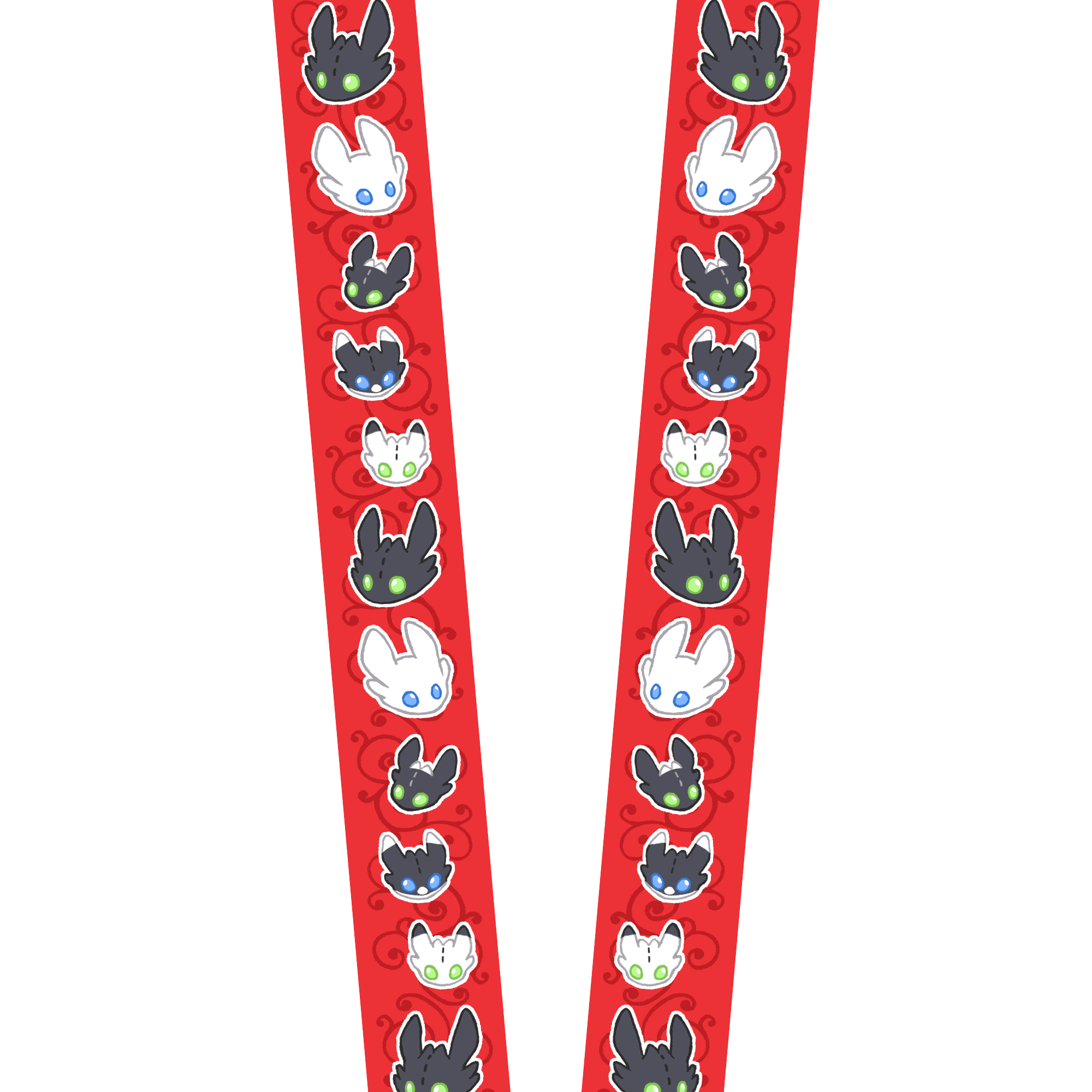 How to Train Your Dragon Lanyard – All the Dwagons