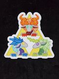 Legend of Zelda Dragon Stickers